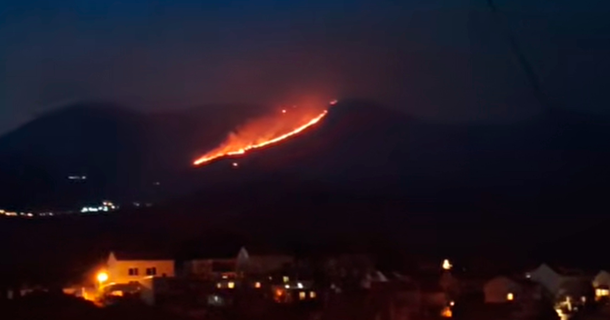 Gori u BiH, nedaleko od granice. Šef dubrovačko-neretvanskih vatrogasaca: Blizu nam je