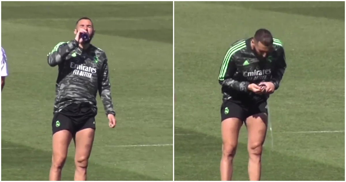 Pogledajte kako se Benzema strogo drži posta