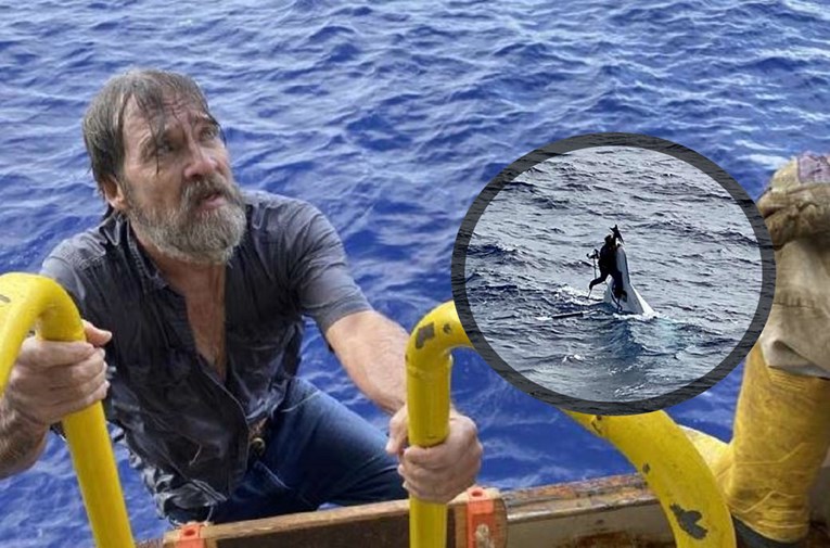 Pronađen živ dva dana nakon nestanka, držao se za svoj potonuli brod