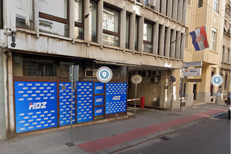 Dojava o bombi u HDZ-u bila lažna