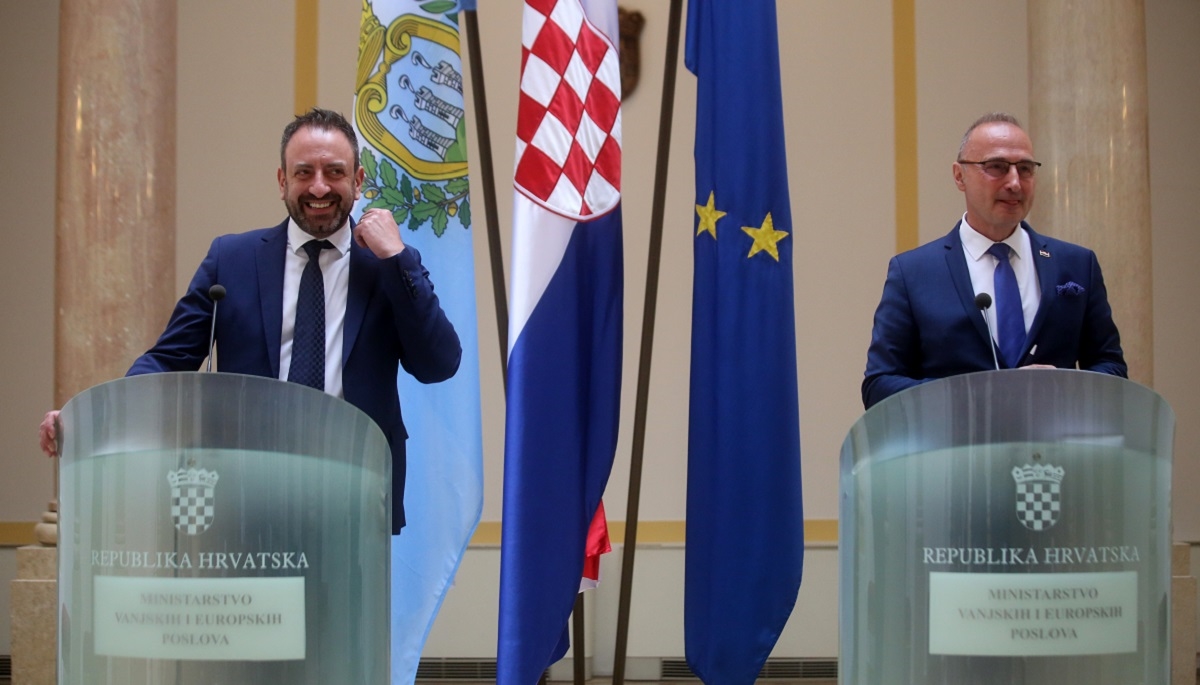 Grlić Radman se susreo s kolegom iz San Marina
