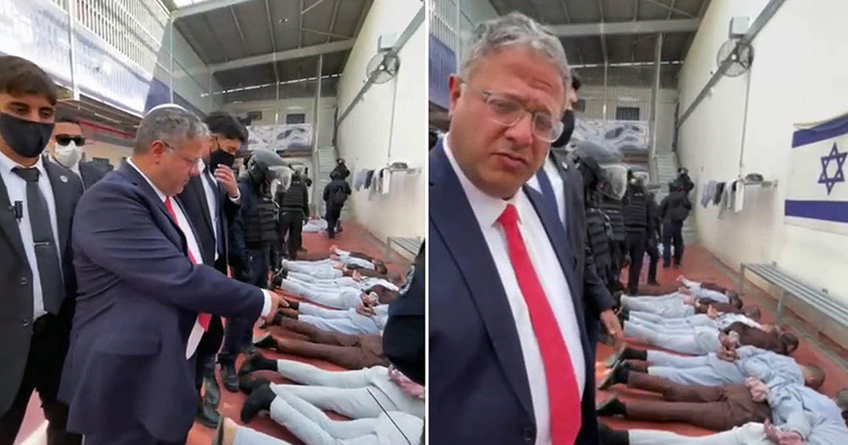 VIDEO Izraelski ministar pokraj vezanih palestinskih zatvorenika: &quot;Treba ih ubiti&quot;