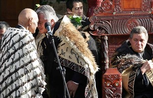 Kralj novozelandskih Maora želi temeljna ljudska prava - za kitove