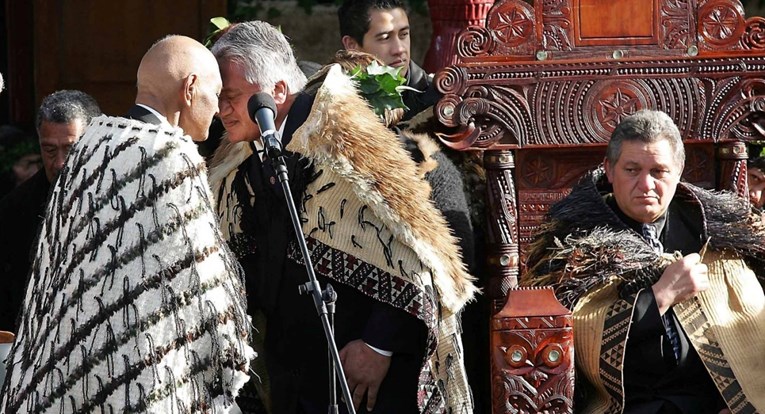 Kralj novozelandskih Maora želi temeljna ljudska prava - za kitove