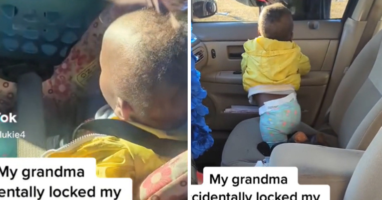 Curica (1) ostala zaključana u autu pa sama uspjela izaći. Snimka je postala viralna