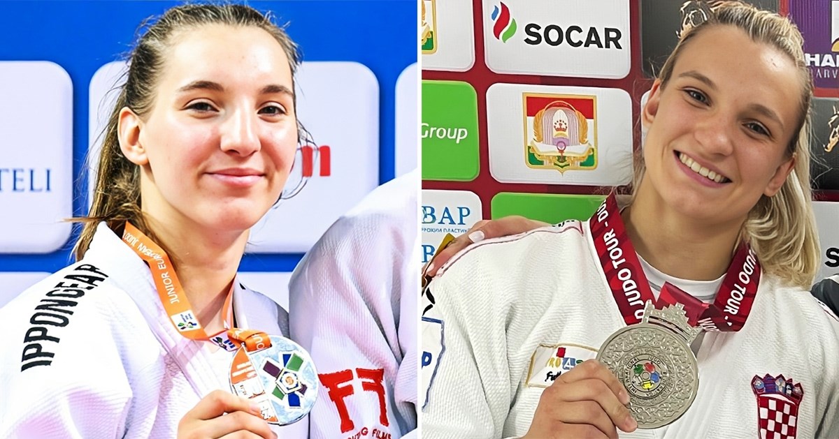 Sestre Cvjetko u istom vikendu opet osvojile medalje. I ovaj put obje srebrne