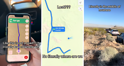 VIDEO Turisti zaglavili u pustinji nakon što ih je Google Maps vodio prečacem