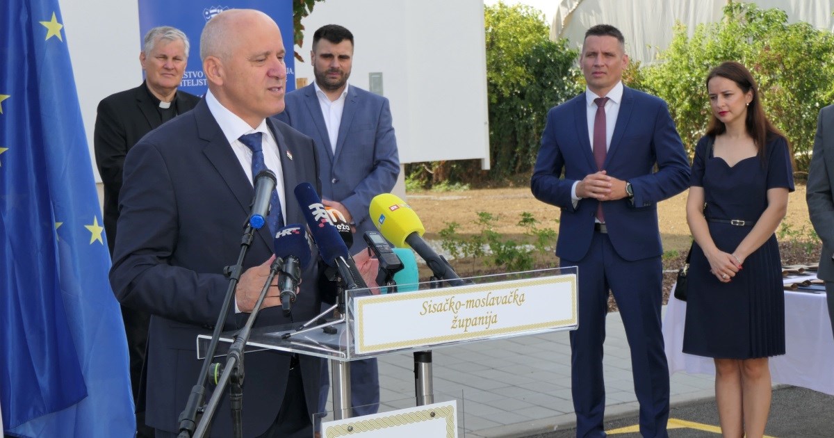 Bačić u Sisku: Umjesto klasične obnove osmislili smo novi model