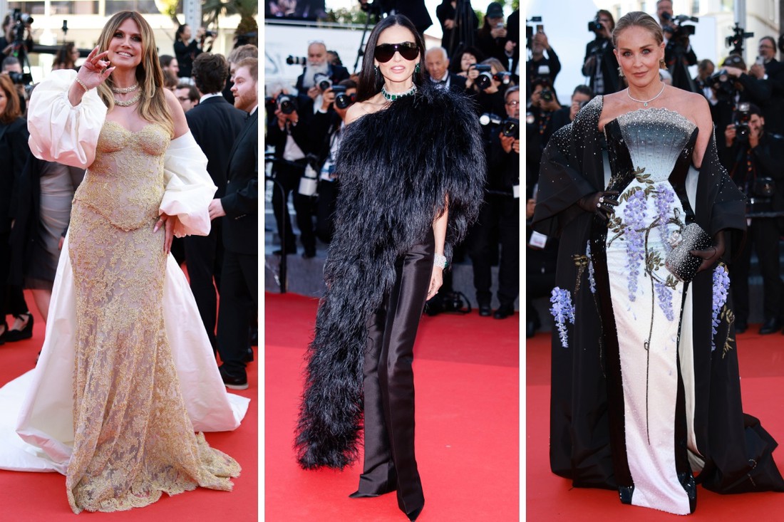 Demi (63), Sharon (68) i Heidi (52) održale lekciju iz glamura u Cannesu