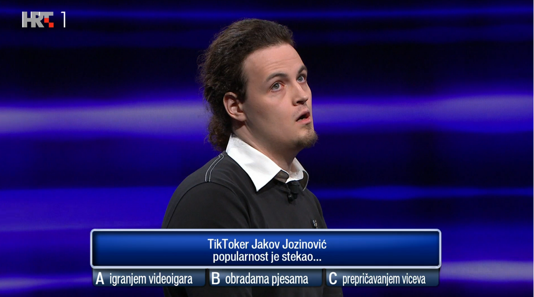 Natjecatelj u Potjeri: "Jakov Jozinović popularnost je stekao prepričavanjem viceva"
