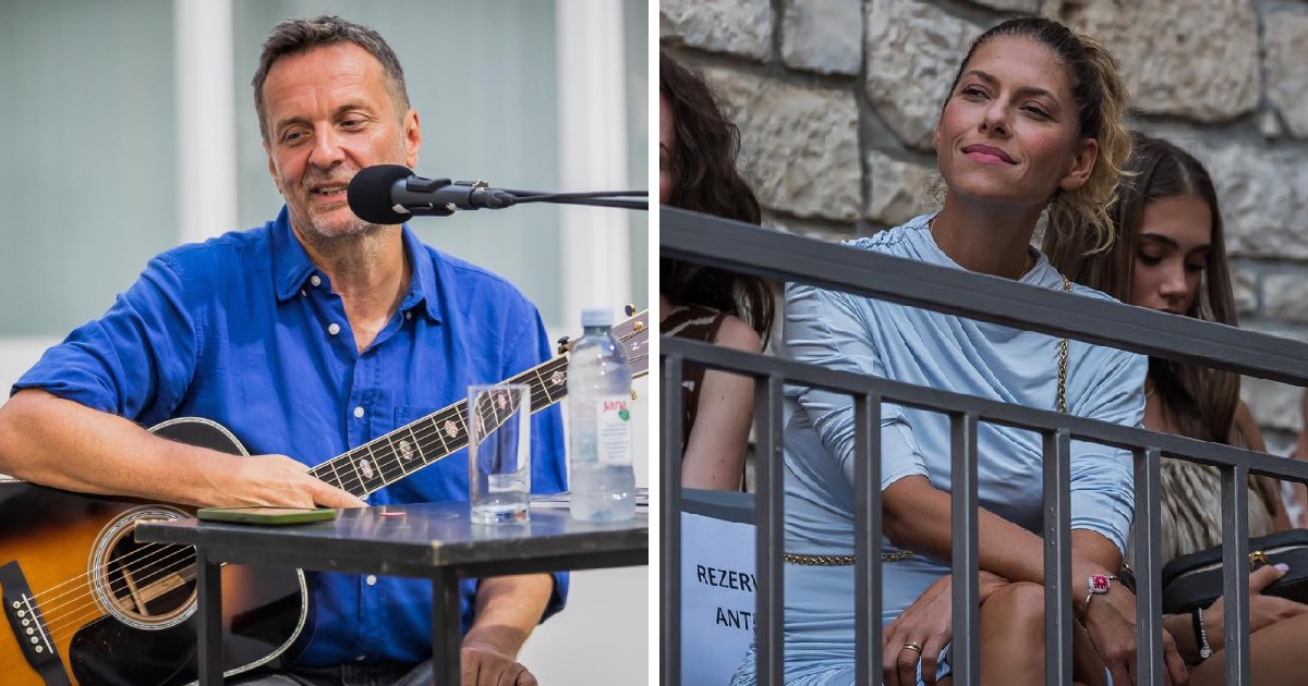 Ante Gelo predstavio knjigu o Oliveru, Jelena Perčin ga zaljubljeno promatrala