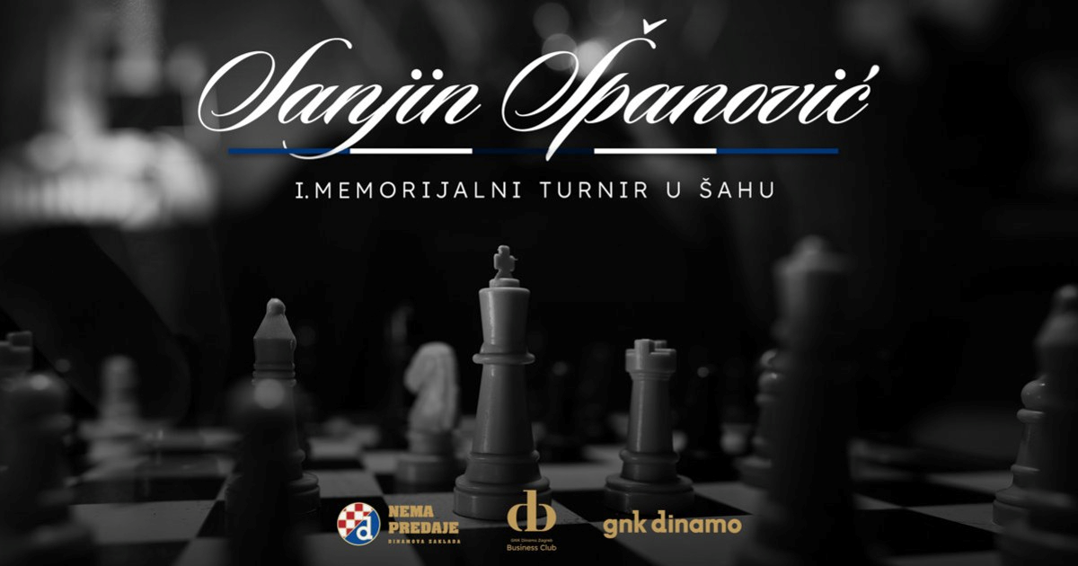 Dinamo organizira humanitarni šahovski turnir u spomen Sanjina Španovića