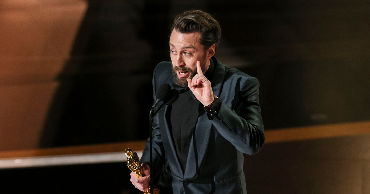 VIDEO Kieran Culkin opsovao u govoru na Oscarima