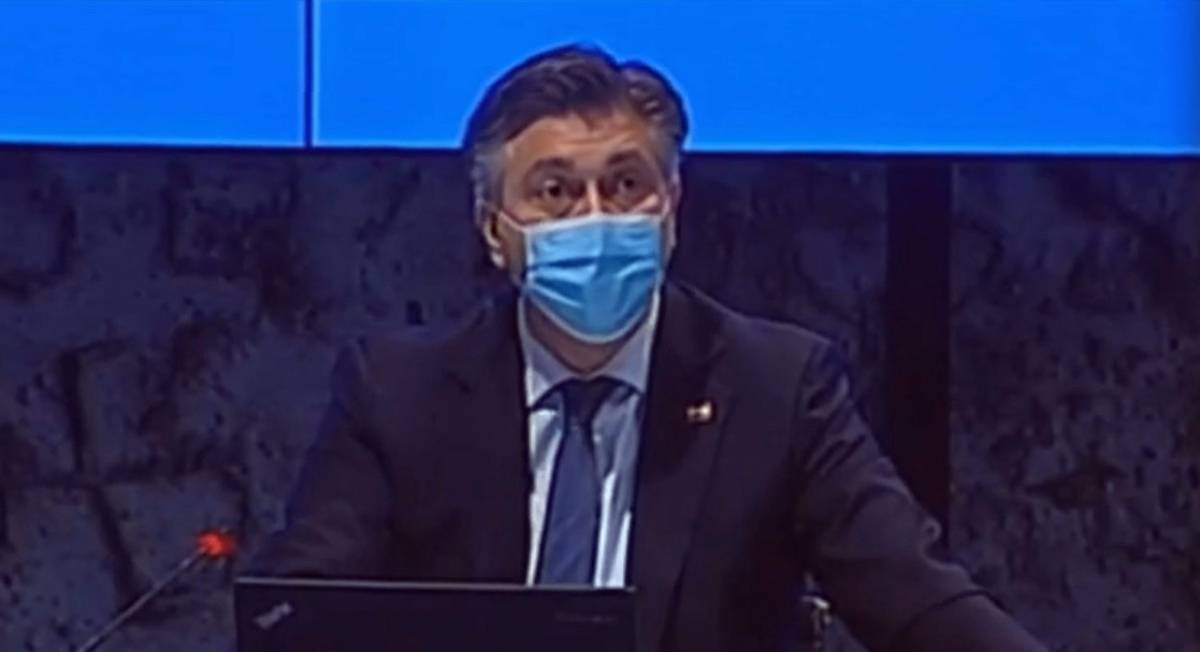 VIDEO Plenković na vladi: Dobili smo informaciju da Beroš ima covid, je li to točno?