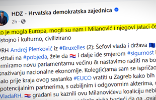 Plenković: Ako je mogla Europa, zašto nam Plenković i jataci ne čestitaju na pobjedi?