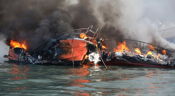 U Medulinu izgorjelo više od 20 brodica. "Našeg broda više nema"