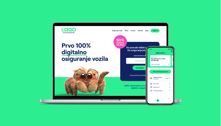 Osiguranje bez papira? I to je moguće uz LAQO - prvo 100% digitalno osiguranje vozila