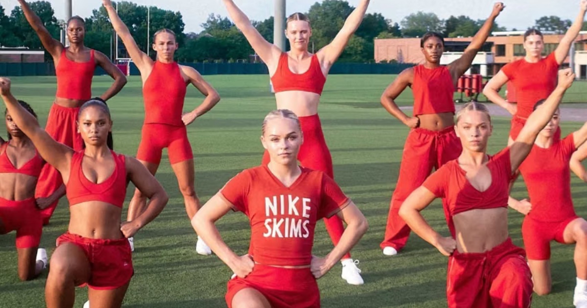 Kim Kardashian zna kako privući pažnju. Nova NikeSKIMS kolekcija je dokaz