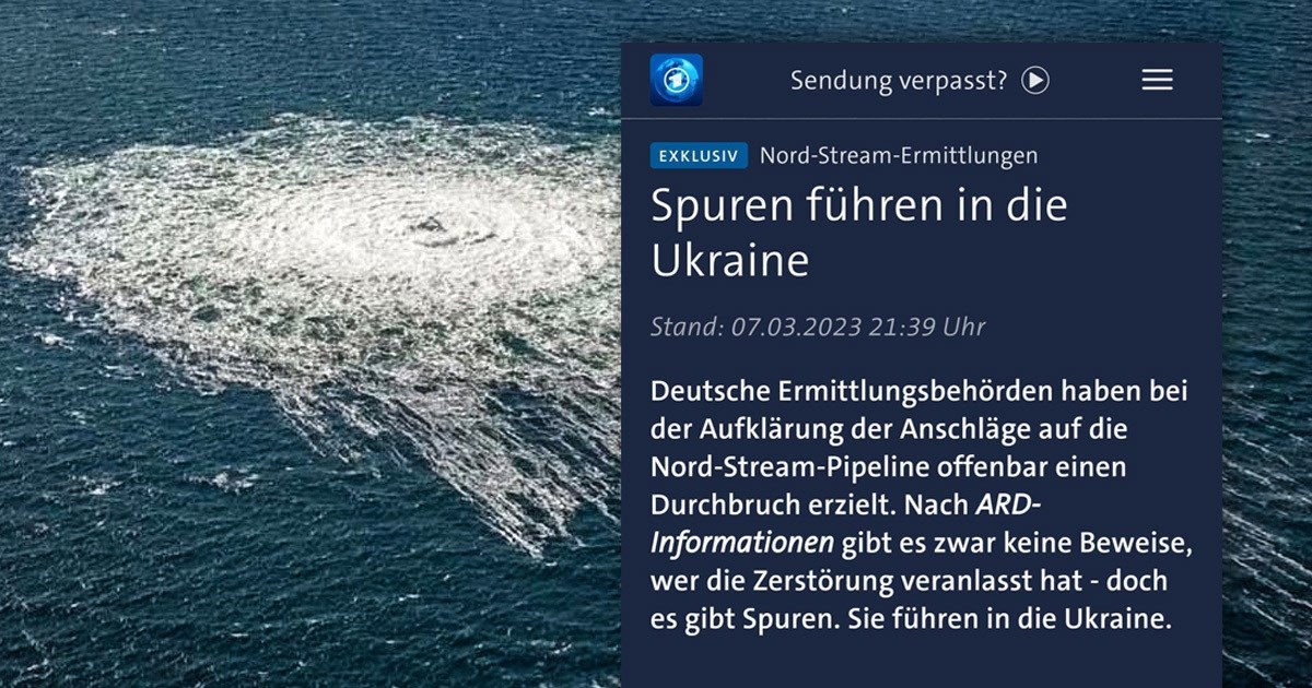 ARD o Sjevernom toku: Šest muškaraca i žena su raznijeli plinovod, uzeli su jahtu...