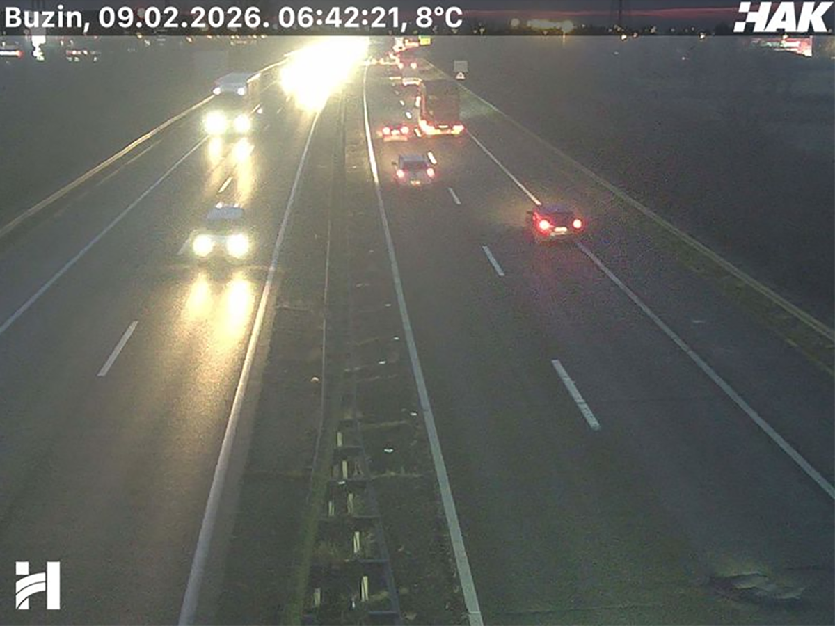 Mokri i skliski kolnici, dogodila se nesreća na zagrebačkoj obilaznici