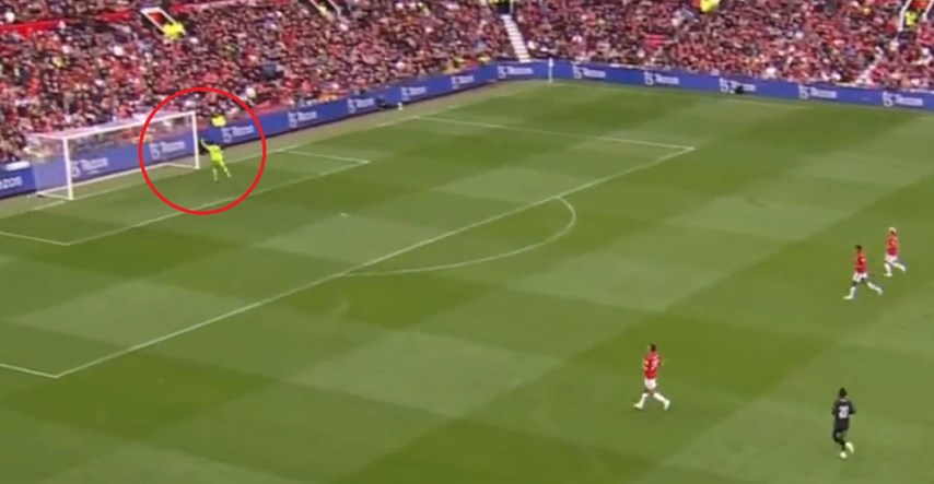 VIDEO Onana u debiju na Old Traffordu primio gol s centra