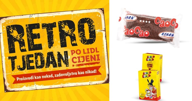 Retro tjedan stigao je u Lidl trgovine: Pogledajte što sve možete kupiti