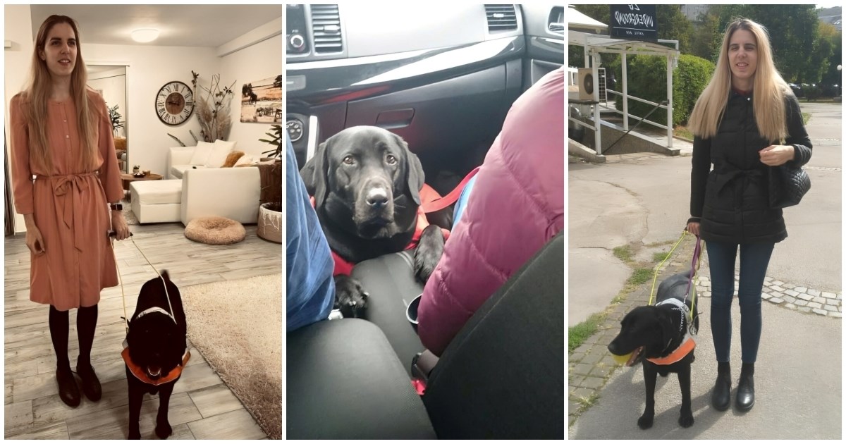 Petra se obratila susjedima sa Srednjaka: "Pomažete meni i mom psu vodiču. Hvala vam"