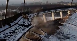 VIDEO Urušio se stadion u Rusiji, dron snimio strašne prizore