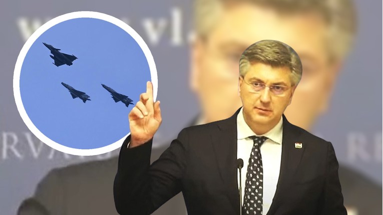 Jedini smisao preleta vojnih aviona nad Zagrebom je Plenkovićevo kur*enje