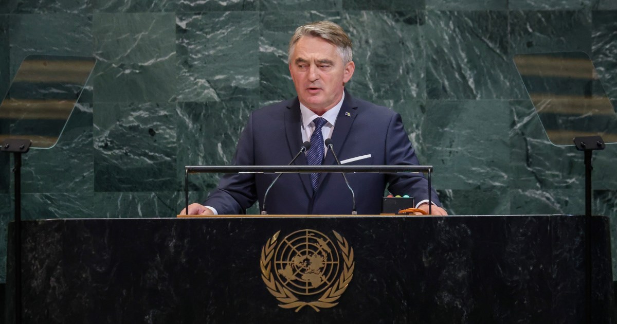 Komšić u UN-u iznio teške optužbe na račun Hrvatske