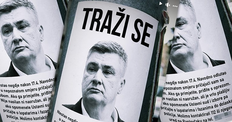 Plenkovićev Milić objavio "plakat" kojim se traži Milanović: "Priđite mu s oprezom"