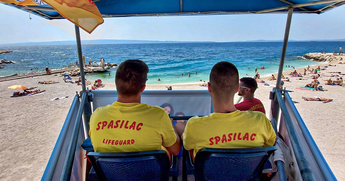 VIDEO Proveli smo dan na splitskoj plaži sa spasiocima: "Naš posao nije Baywatch"