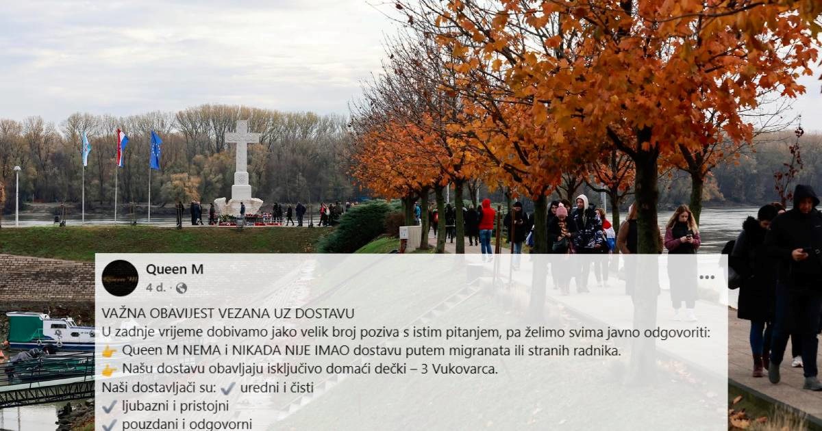 Fast food iz Vukovara: "Našu dostavu obavljaju samo domaći dečki, uredni i čisti"