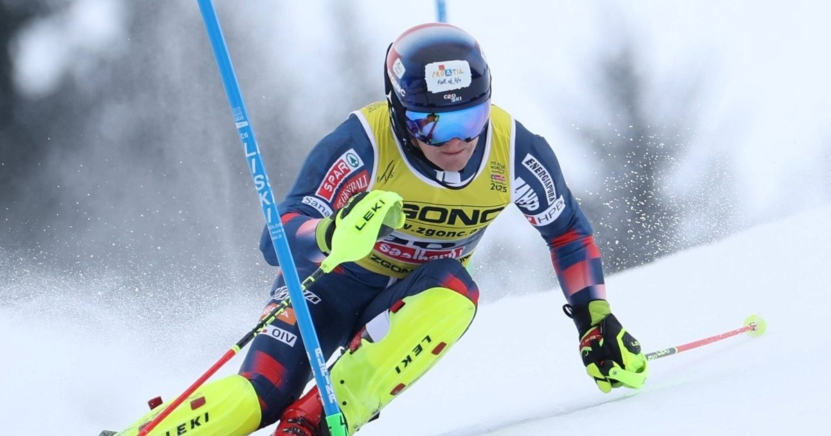 Zubčić zaostaje više od sekunde za vodećim u Kranjskoj Gori. Teško će do postolja