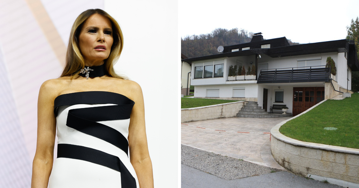 Rodna kuća Melanije Trump u Sloveniji ima jedan kat i uređeno dvorište