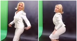 Srpska voditeljica zaplesala u studiju, ljudi se ne prestaju sprdati sa snimkom