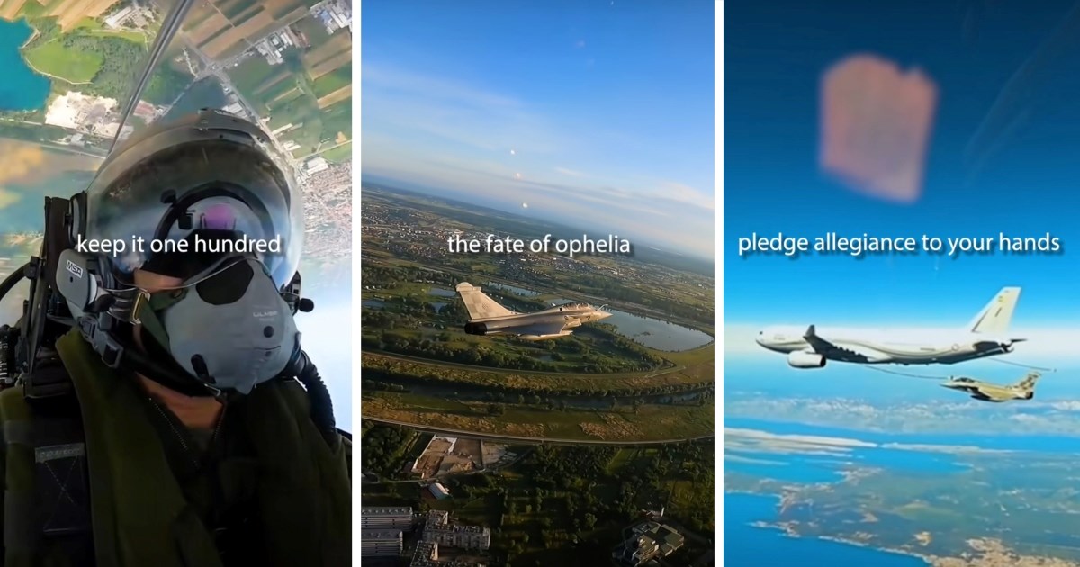 "Najbolji video na tu foru": HV pokazao kako čuva hrvatsko nebo uz viralni trend