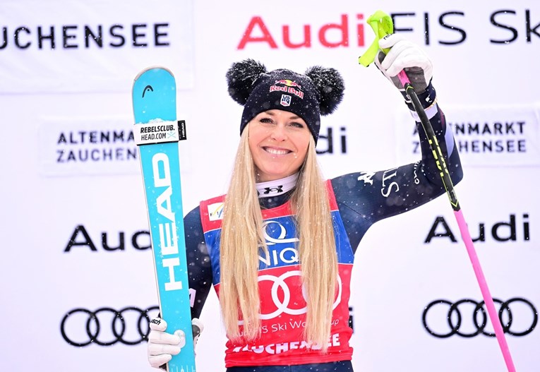 Čudesna Lindsey Vonn (41) opet pobijedila u spustu
