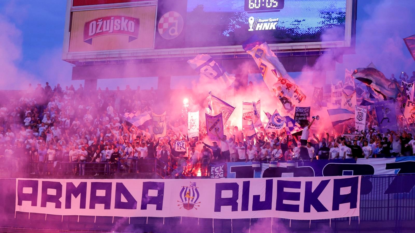 Policija na utakmici Dinama i Rijeke privela 11 pripadnika Armade