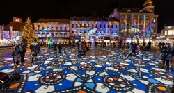 U Osijeku otvoren Festival svjetla Kaleidoskop, prizori su bajkoviti