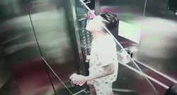 VIDEO Pokušavali u lift ugurati preveliko staklo, završilo je katastrofalno