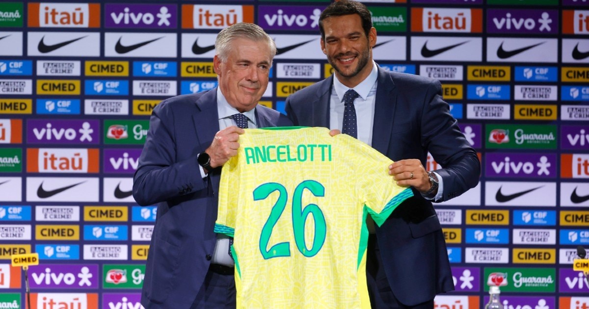 Ancelotti predstavljen kao novi izbornik brazilske reprezentacije