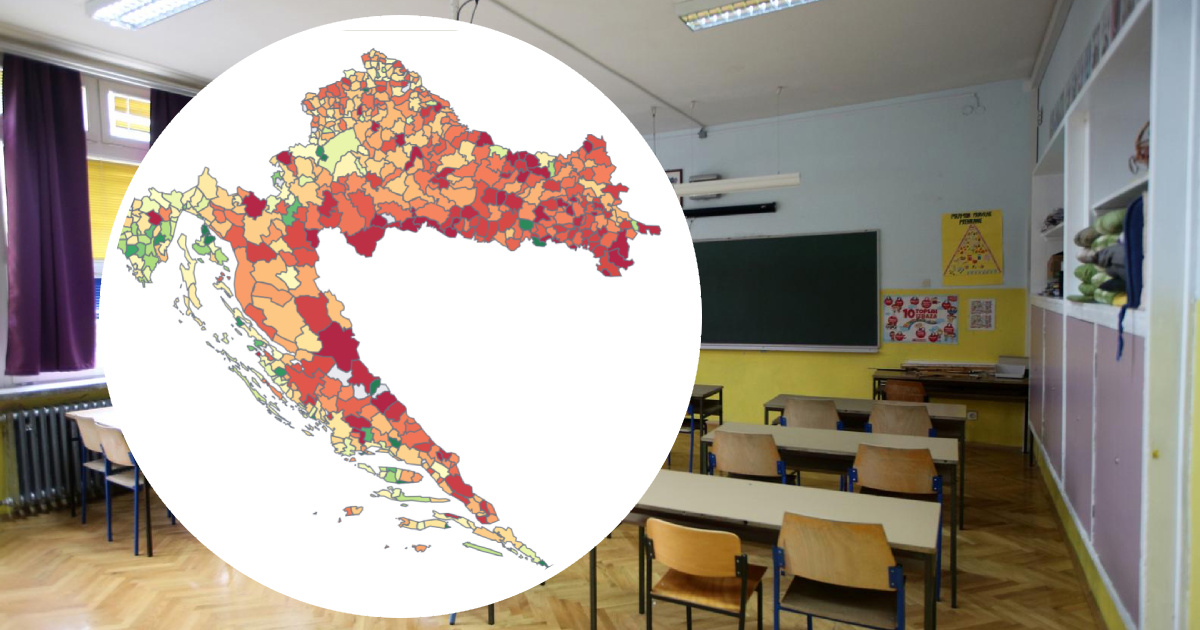 U nekim općinama broj učenika pao za 50%, a najgore tek stiže