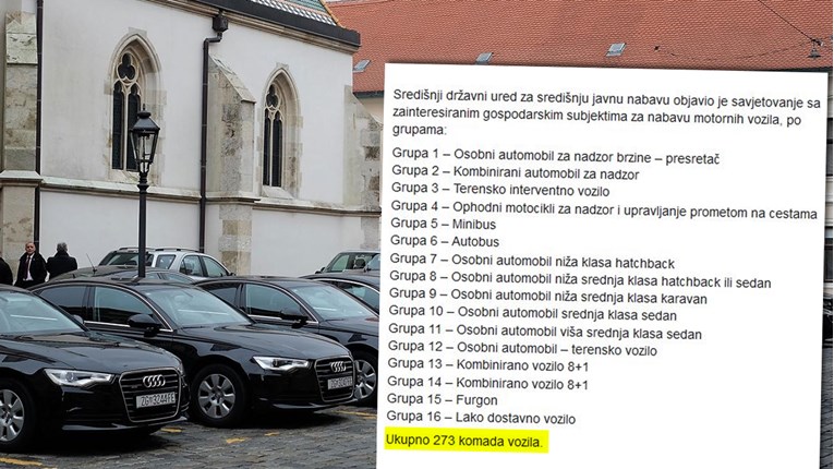 Vlada jučer raspisala nabavu nova 273 auta, Plenković danas odustao od toga