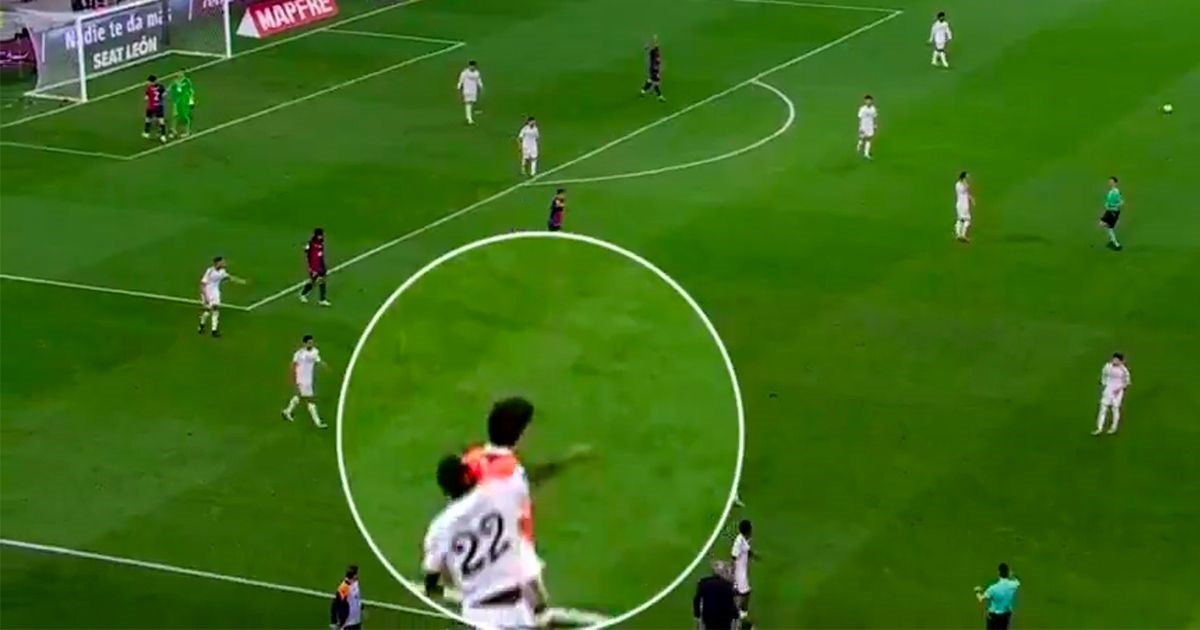 Pojavila se nova snimka. Pogledajte kako Rüdiger gađa suca ledom