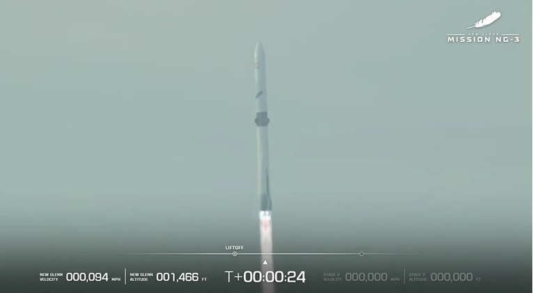 Bezosova raketa postavila satelit u krivu orbitu