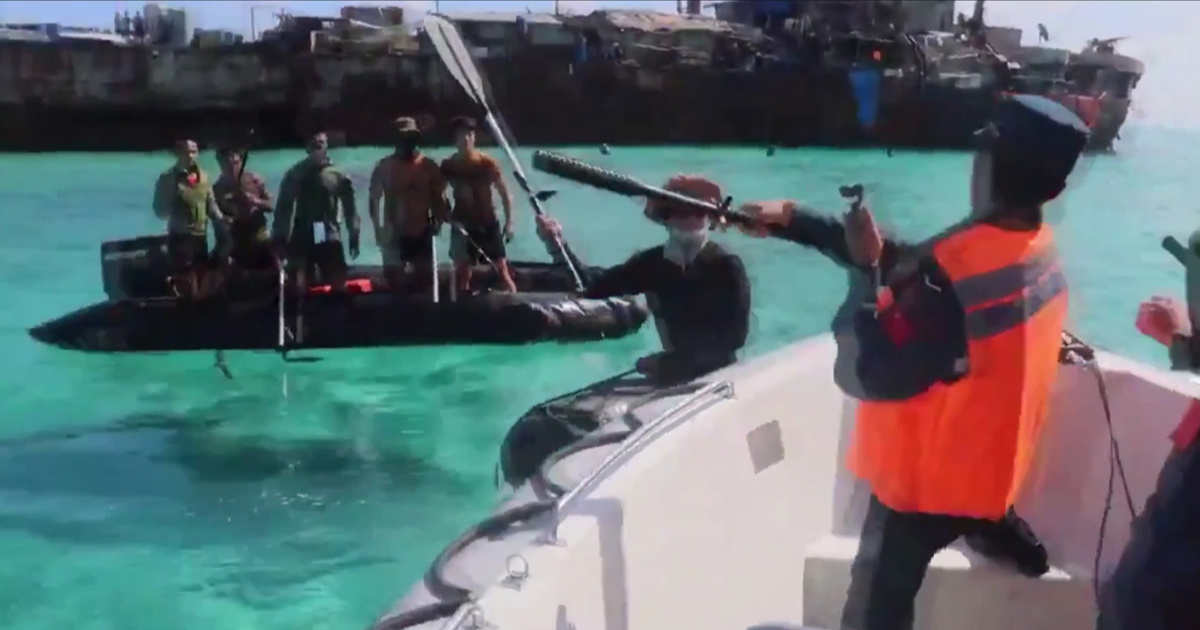 VIDEO Sukob kineske obalne straže i filipinske mornarice. Tukli se palicama i veslima