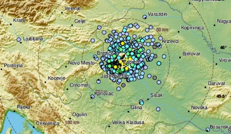 Potres od 3.1 po Richteru u Zagrebu: "Eksplozija, jako se osjetio, tresla se kuća..."