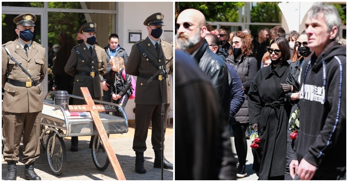 Kolege i prijatelji oprostili se od Saše Anočića u Osijeku