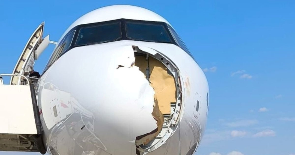 VIDEO Ptica uletjela u motor i izazvala veliku štetu na avionu Iberije u Madridu